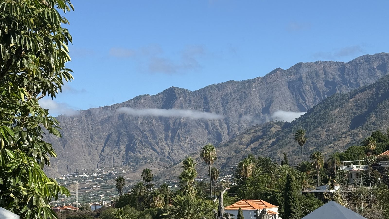 Blick auf die Caldera de Taburiente